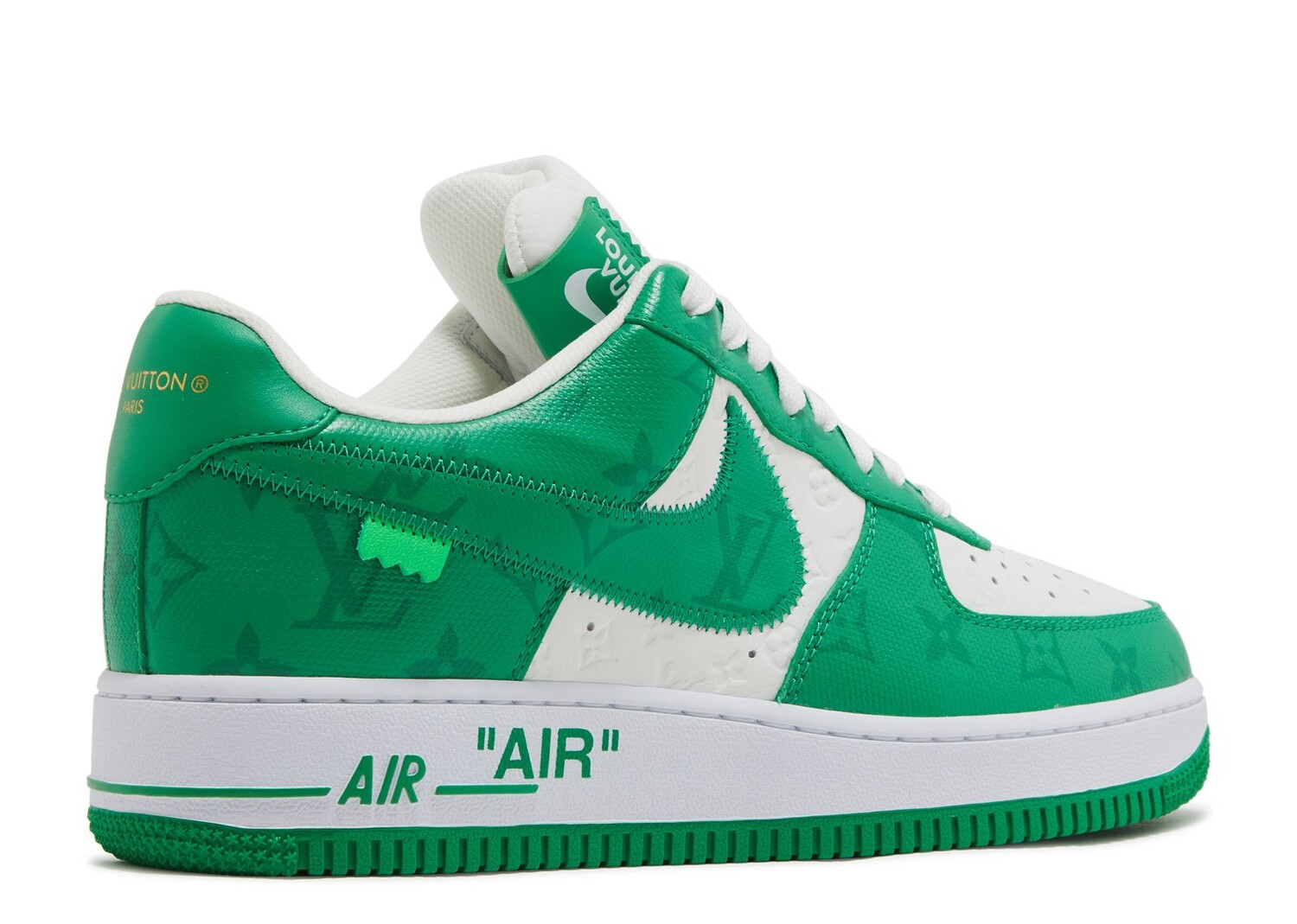 Nike Louis Vuitton X Air Force 1 Low White Gym Green CDEK.Shopping