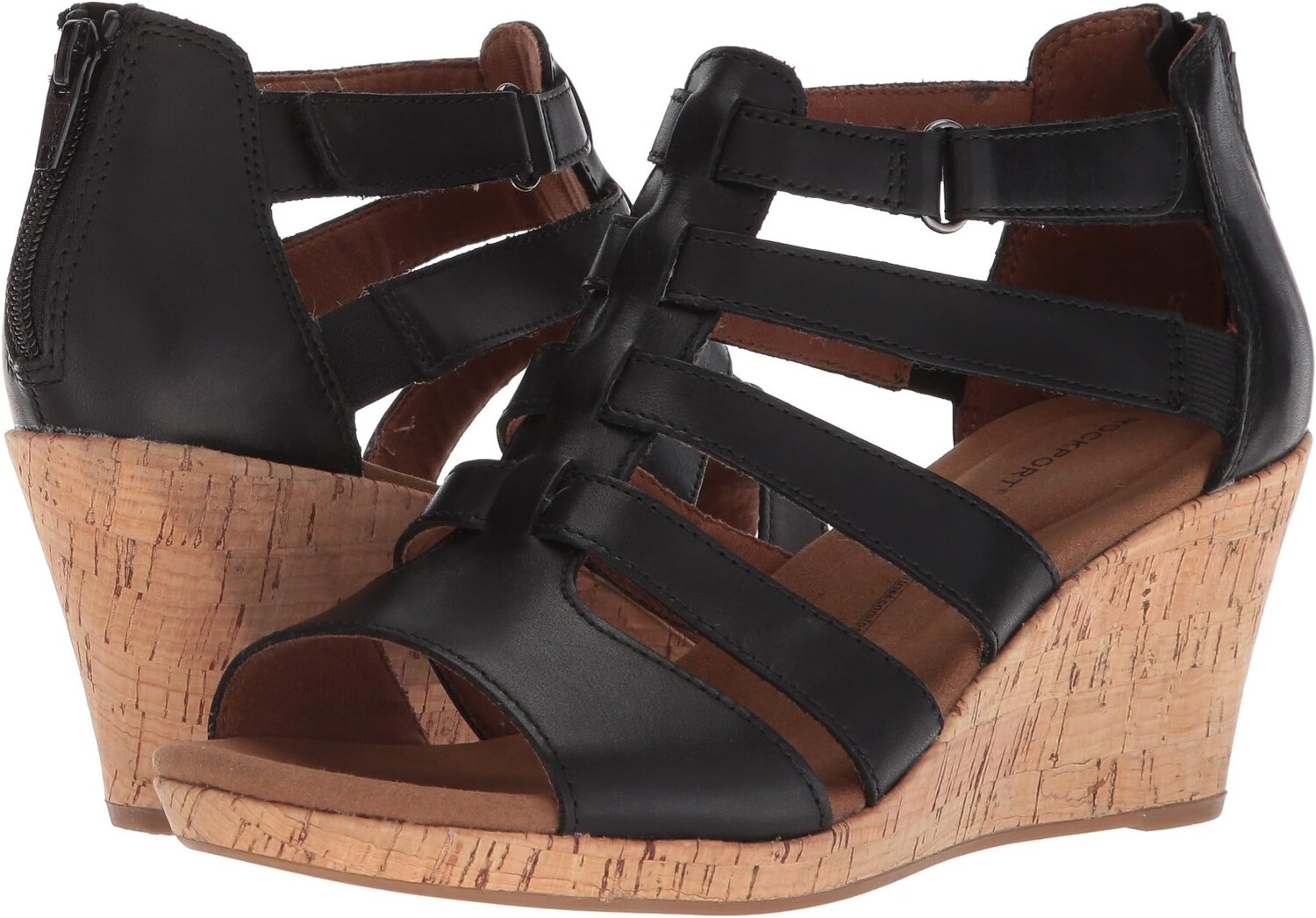 

Сандалии Rockport Briah Gladiator, цвет Black Leather