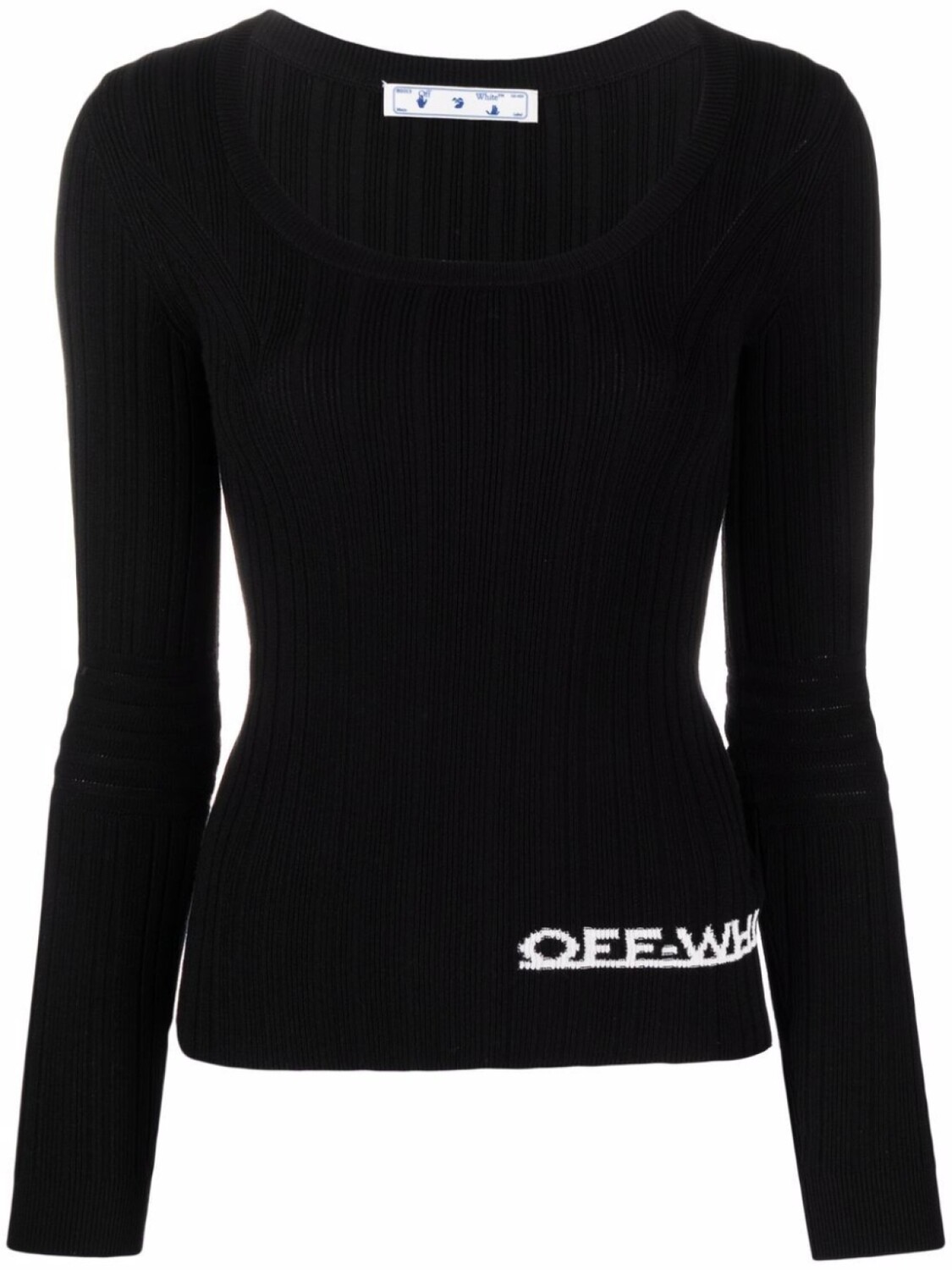 

Джемпер с логотипом Off-White, черный