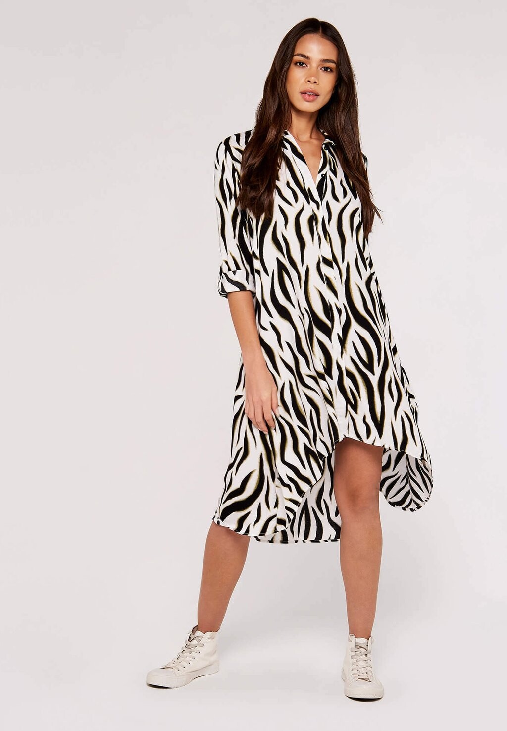 

Платье-рубашка Zebra Mini Apricot, цвет cream