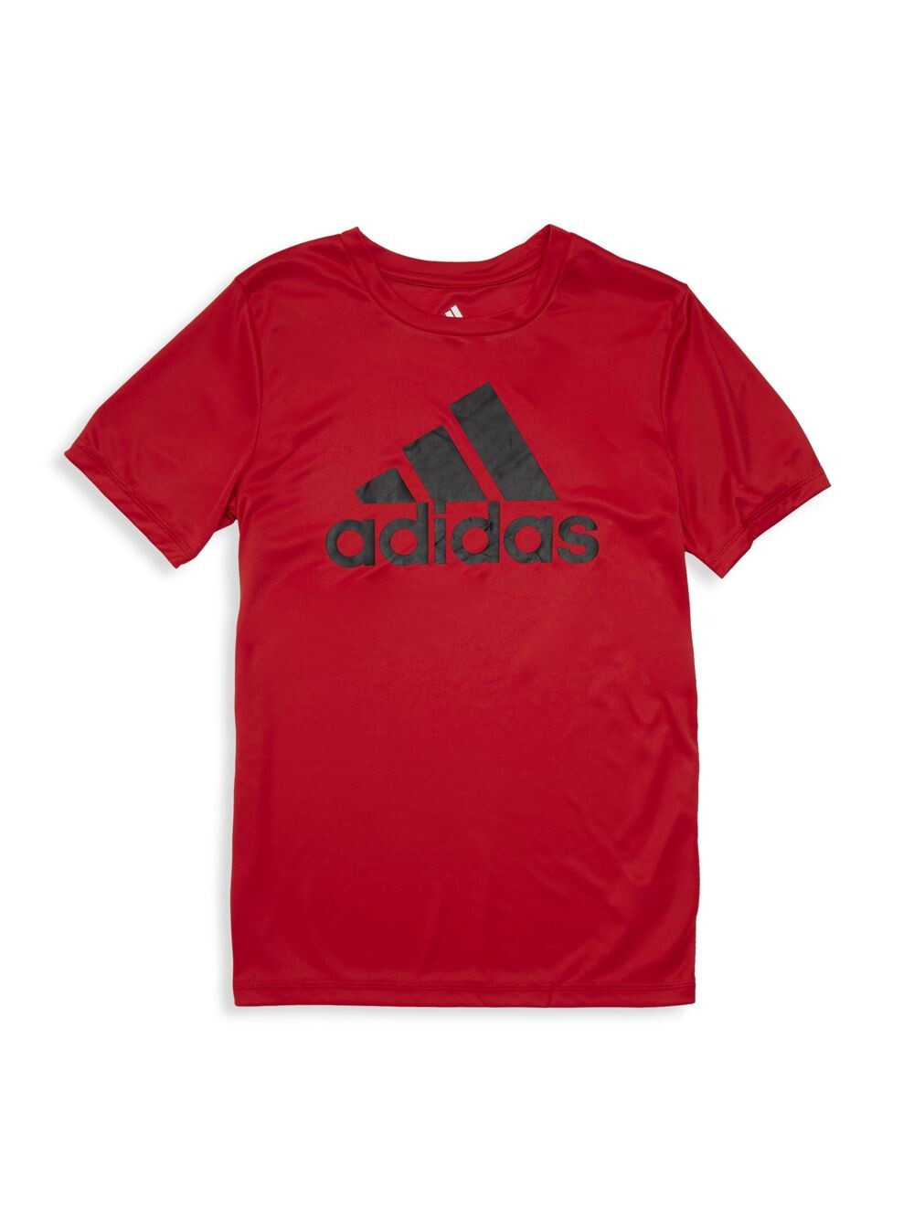 

Футболка с логотипом Climalite Performance для мальчиков adidas, красный