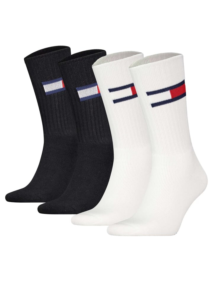 

Носки Tommy Hilfiger 4er Pack, черный/белый