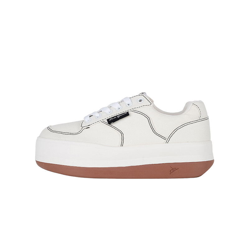 

MUMMUM CV Series Canvas Shoes Unisex Low-Top White Poseganch