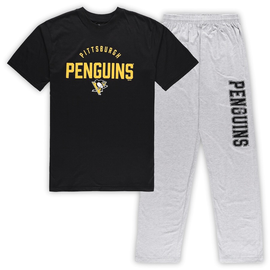 

Пижамный комплект Profile Pittsburgh Penguins, черный