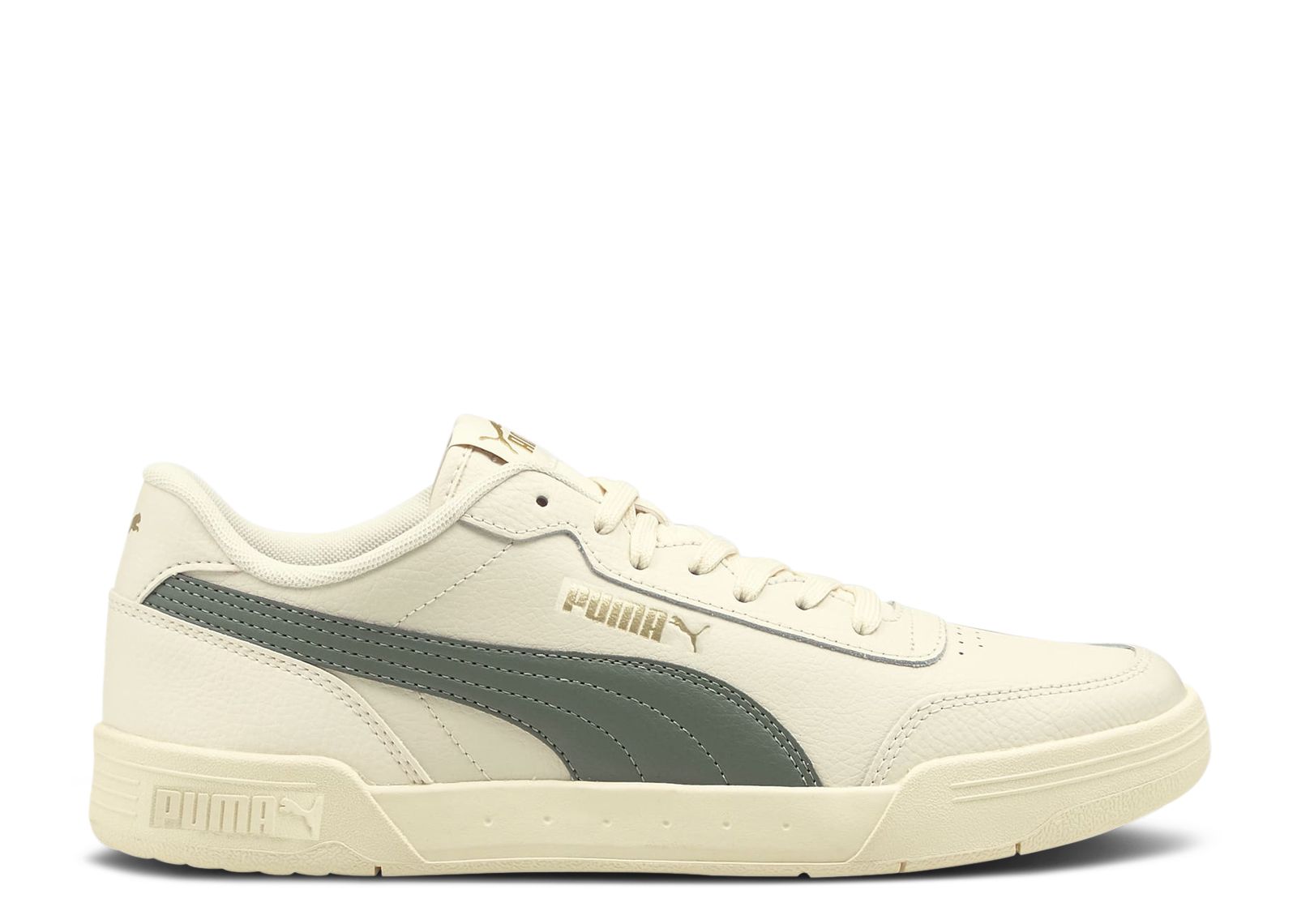 

Кроссовки Puma Caracal 'Whisper White Balsam Green', кремовый, Бежевый