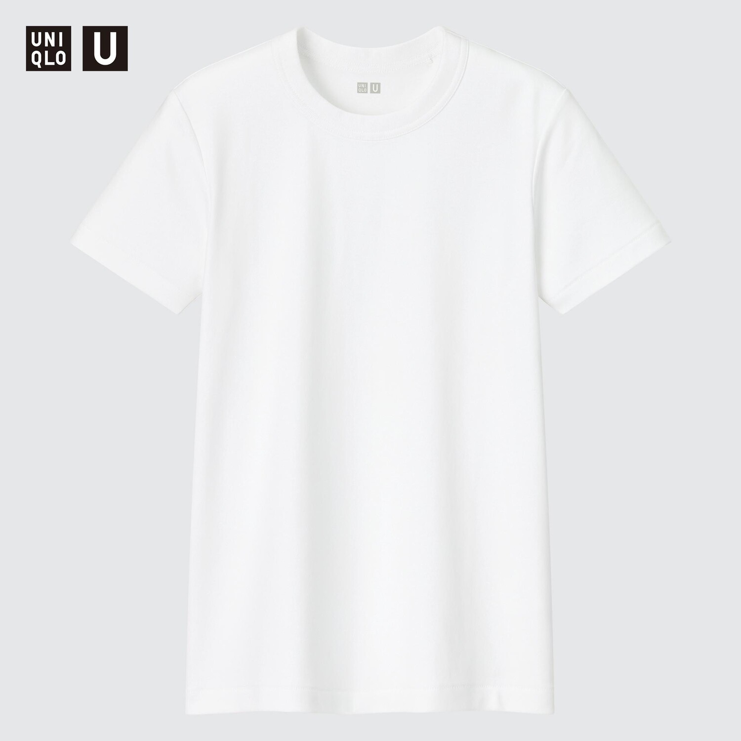 

Футболка женская Uniqlo с коротким рукавом и круглым вырезом, белый