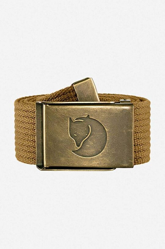

Холщовый латунный ремень F77297 232 Fjallraven, бежевый