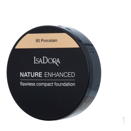 IsaDora Nature Enhanced Flawless Compact Foundation 10g 80 Фарфор