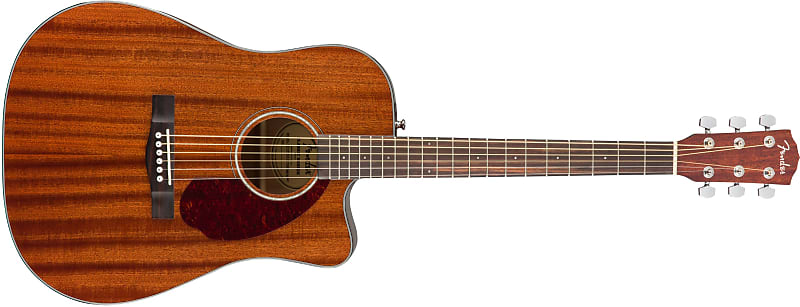 Акустическая гитара Fender CD-140SCE All Mahogany Solid Top Acoustic Electric Guitar with Case