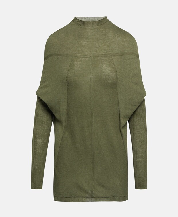 

Шерстяной джемпер Rick Owens, зеленый