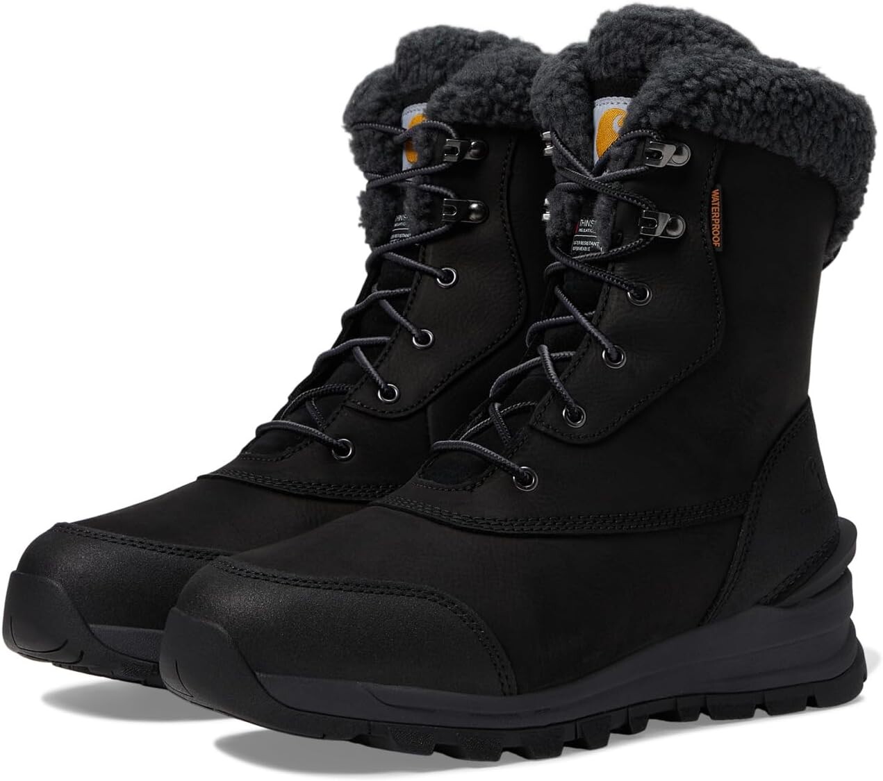 

Зимние ботинки Pellston WP Ins. 8" Winter Boot Carhartt, цвет Black Oil Tanned