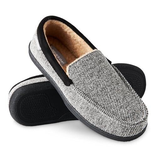 

Мокасины-тапочки Dunlop, серый