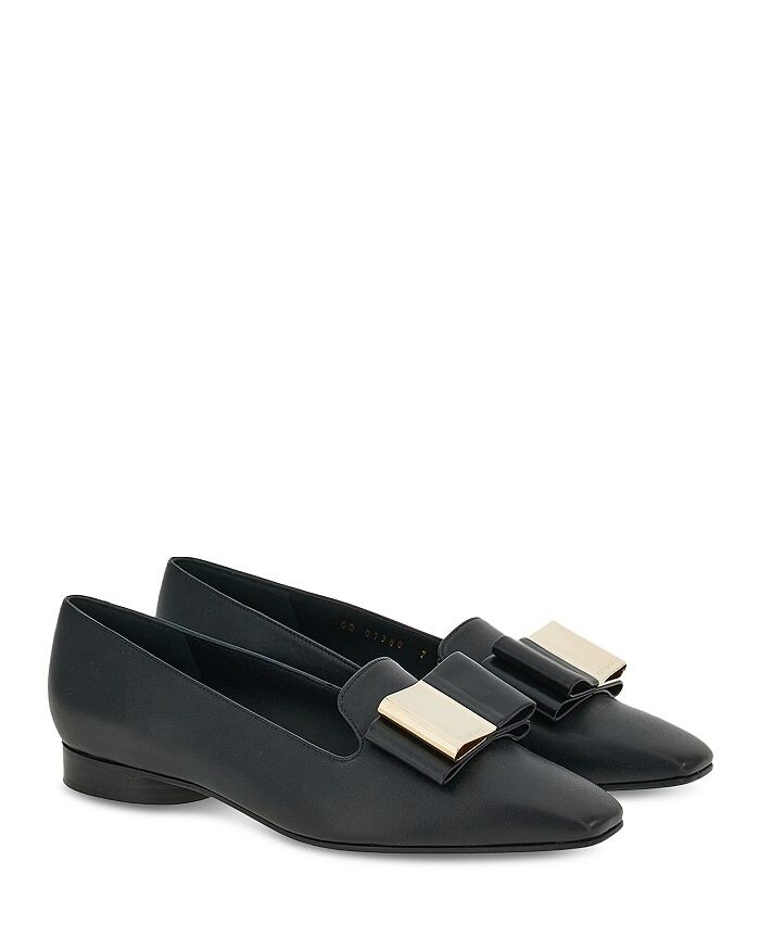 

Женские кожаные балетки Leda Ferragamo