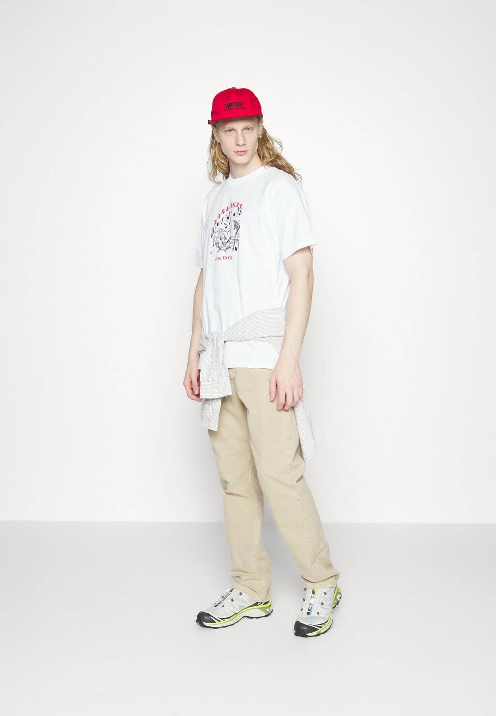 

Брюки NOLAN PANT Carhartt WIP, цвет dusty brown faded