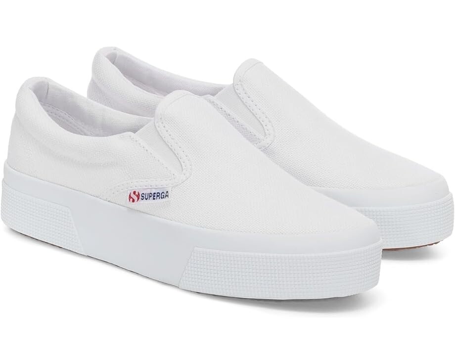 

Кроссовки Superga 2740 Platform Slip On, белый