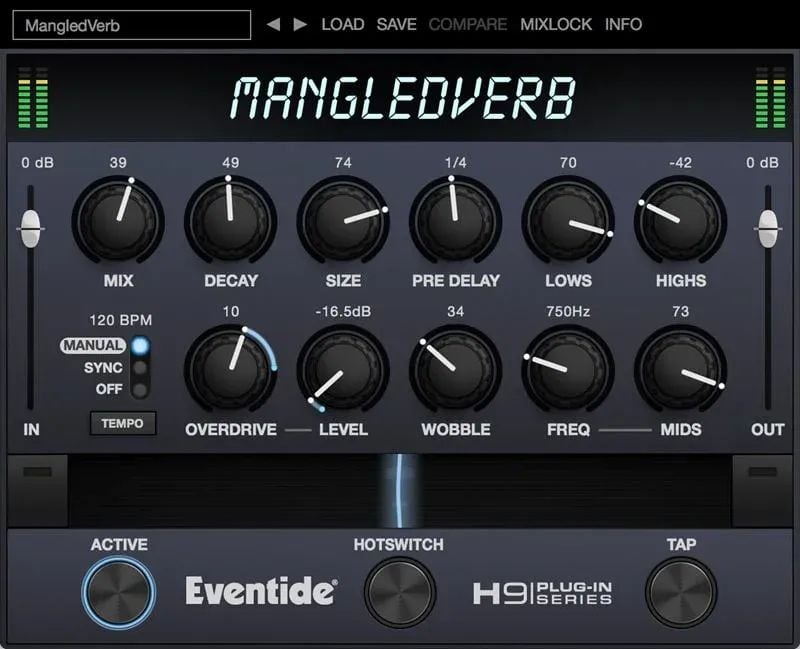 

Плагин Eventide MangledVerb Reverb + Distortion