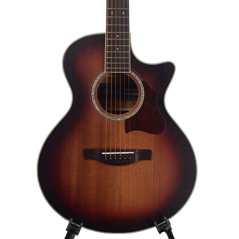 Акустическая гитара Ibanez AE240JR Acoustic Guitar - Mahogany Sunburst Open Pore