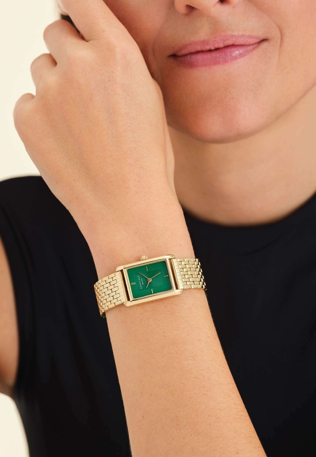 Часы Heirloom Rosefield, цвет gold emerald