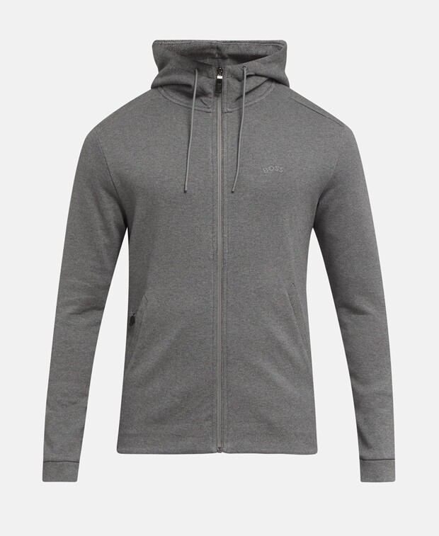

Толстовка с капюшоном Boss Green, цвет Medium Grey