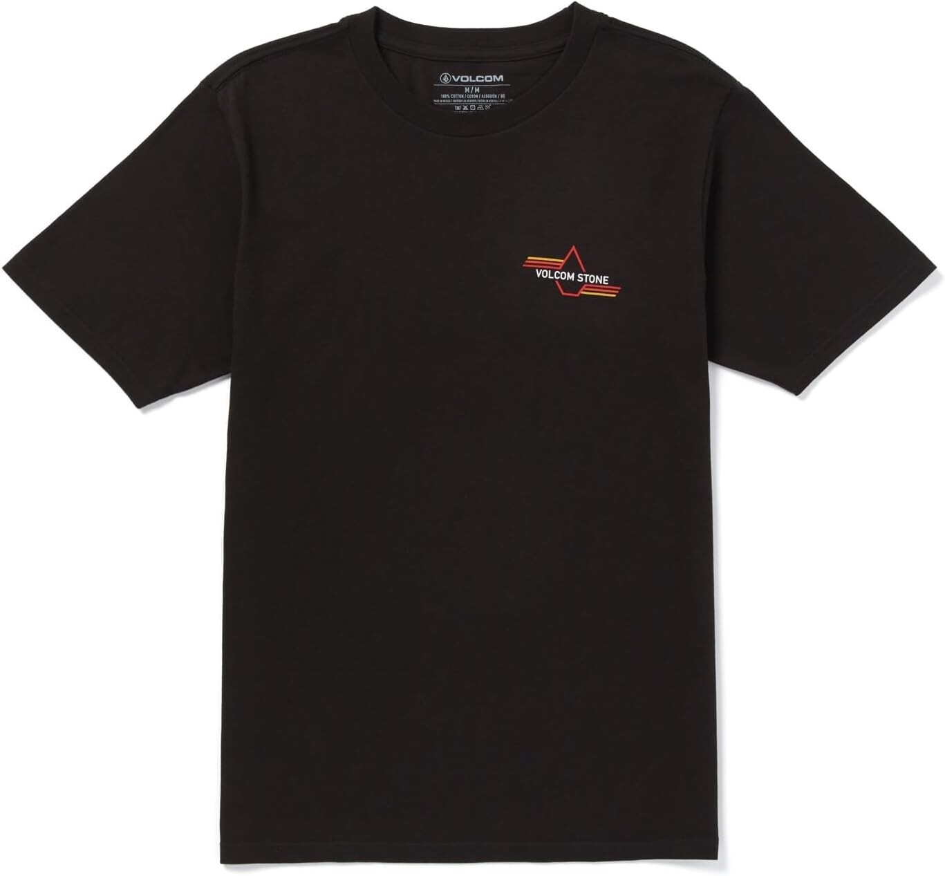 

Футболка с короткими рукавами Stone Tanker Volcom, черный
