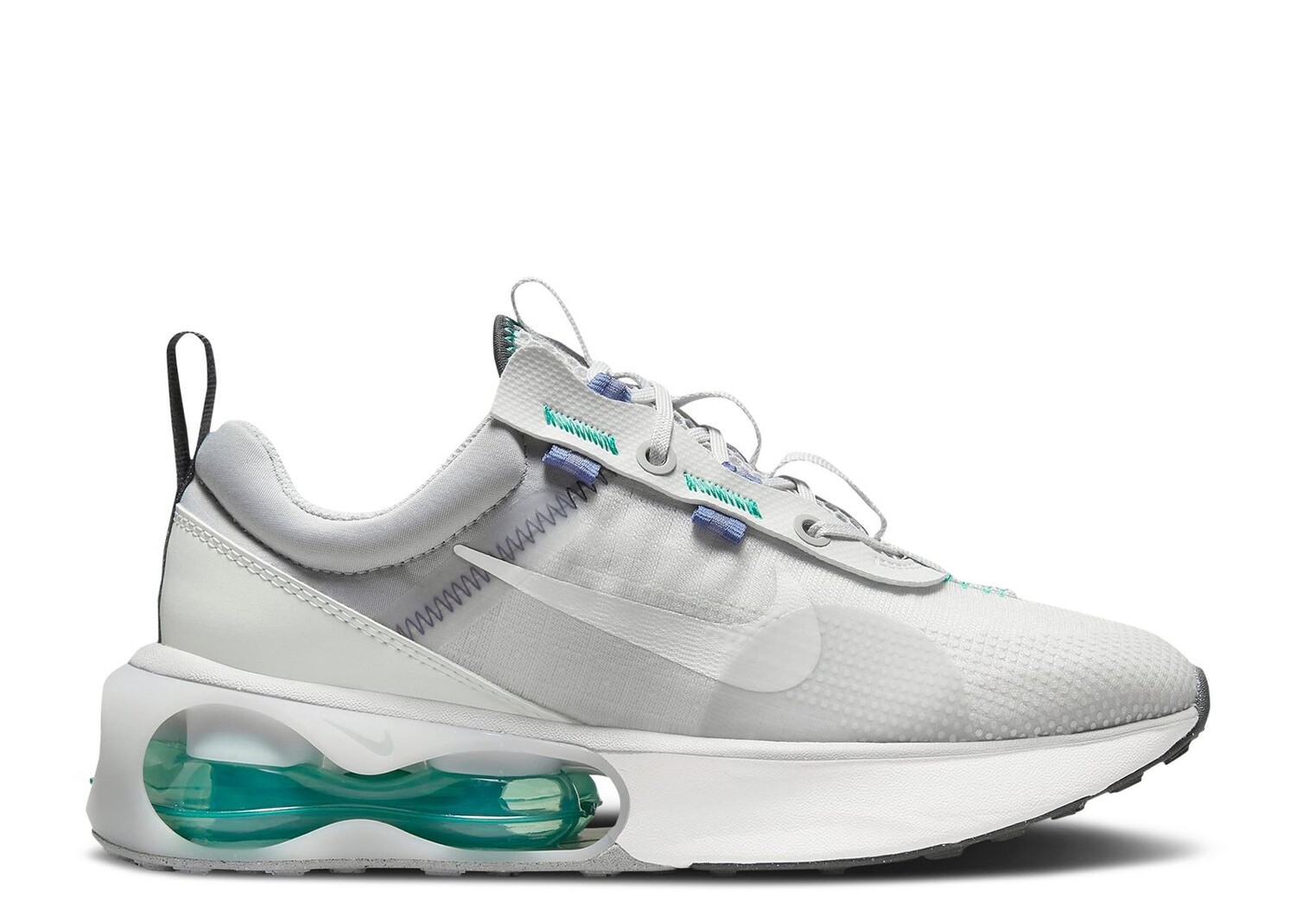

Кроссовки Nike Air Max 2021 Gs 'Photon Dust Clear Emerald', серый