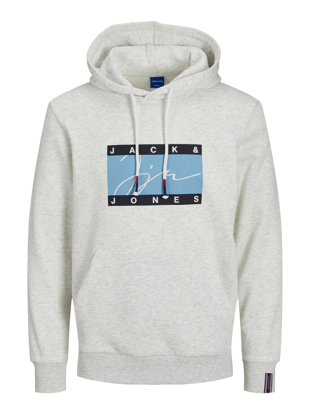 

Толстовка JACK & JONES Josh, белый/пестрый белый