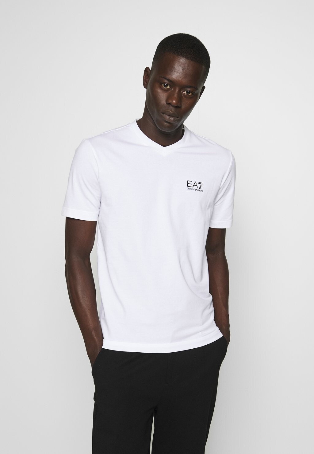 

Базовая футболка EA7 Emporio Armani, белая, Белый