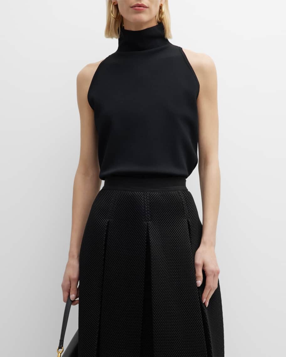 

Трикотажная майка с высоким воротником Nero Max Mara