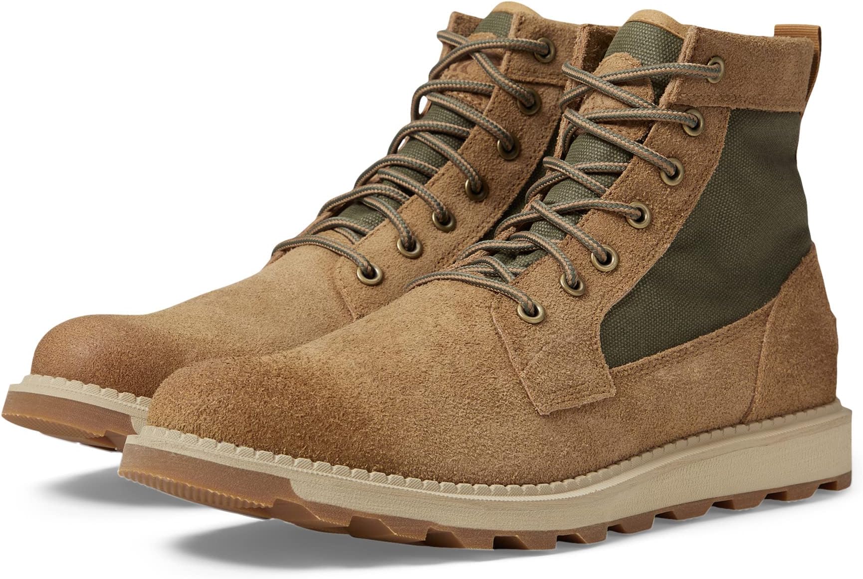 

Ботинки на шнуровке Madson II Field Waterproof SOREL, цвет Caribou Buff/Gum 2