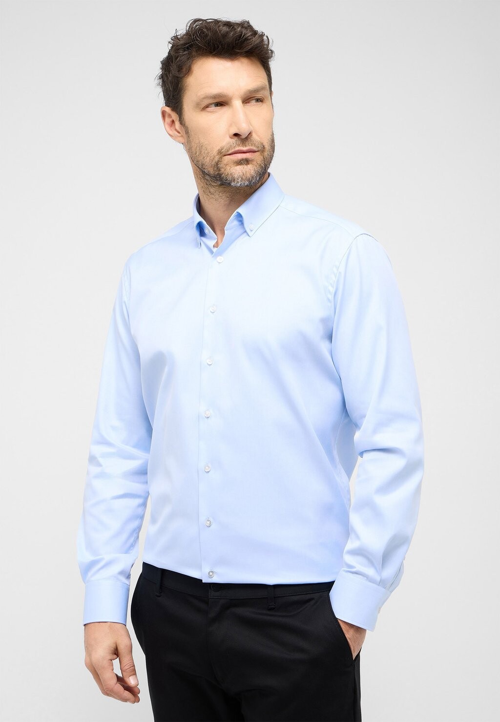 

Деловая рубашка MODERN FIT Eterna, цвет hellblau