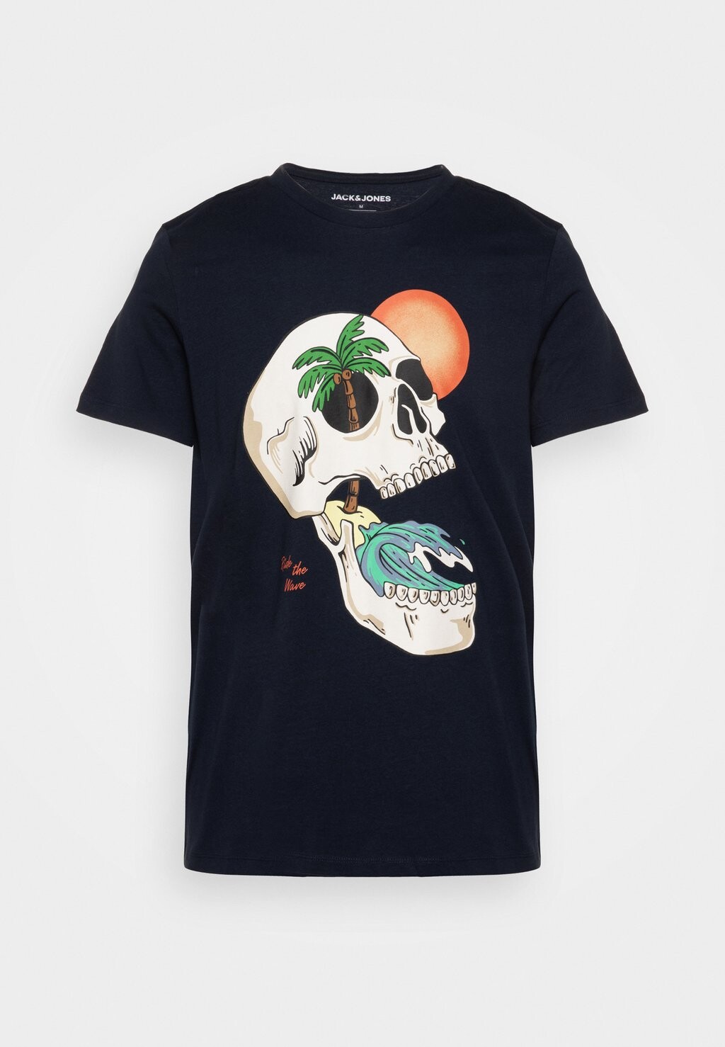 

Футболка с принтом Jack & Jones, темно-синий