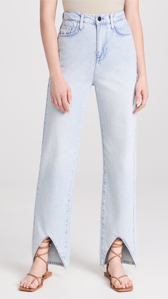 

Джинсы Triarchy Ms. Hart Petal Hem High Rise Straight Leg