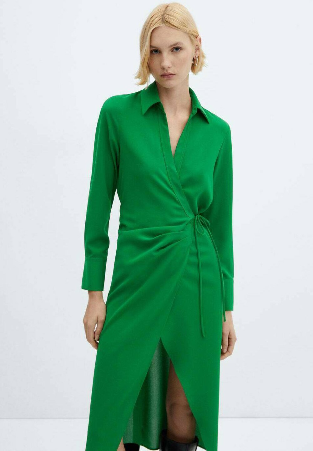 Летнее платье BILMA Mango, зеленый