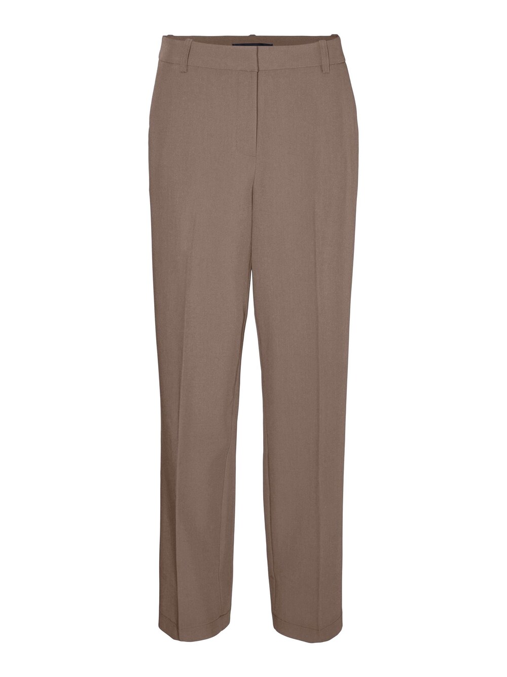 Обычные плиссированные брюки Vero Moda, коричневый