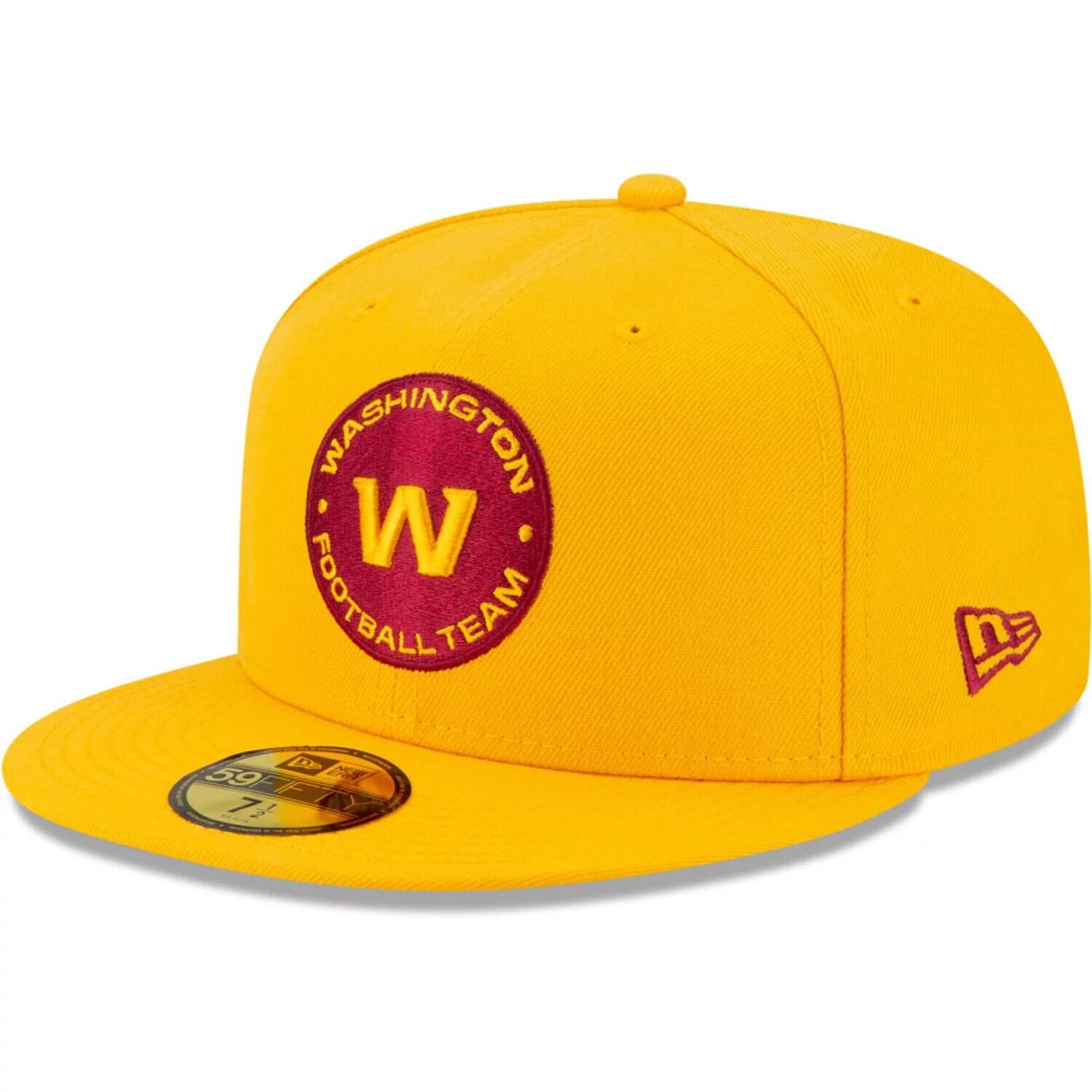 

Мужская облегающая шляпа New Era Gold Washington Football Team с альтернативным логотипом Essential 59FIFTY