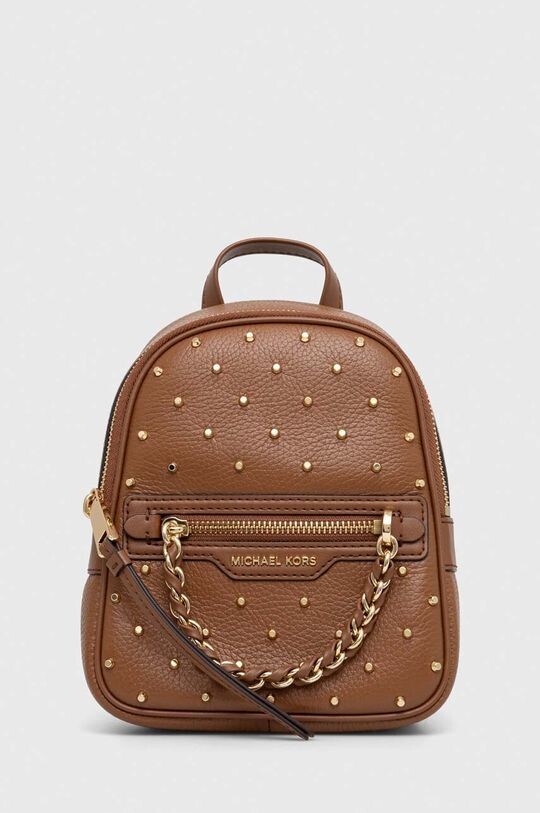 

Кожаный рюкзак MICHAEL Michael Kors, коричневый