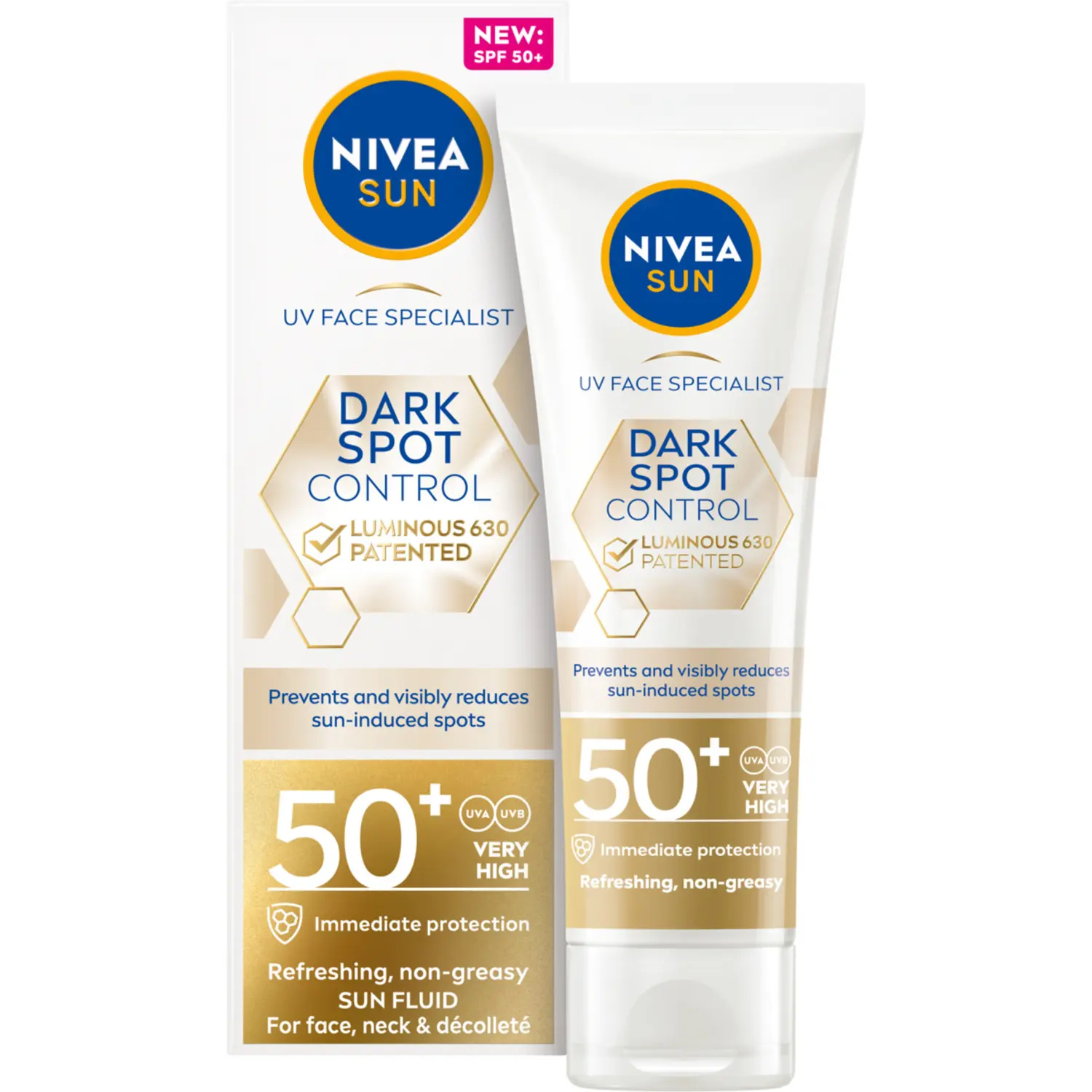 

Флюид для лица с spf50+ Nivea Sun, 40 мл