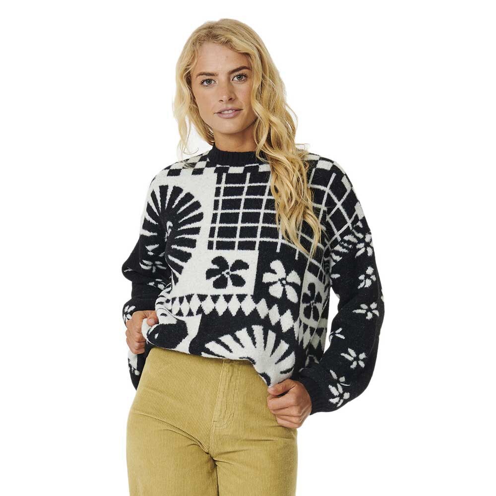

Свитер Rip Curl Sun Club Crew Neck, черный