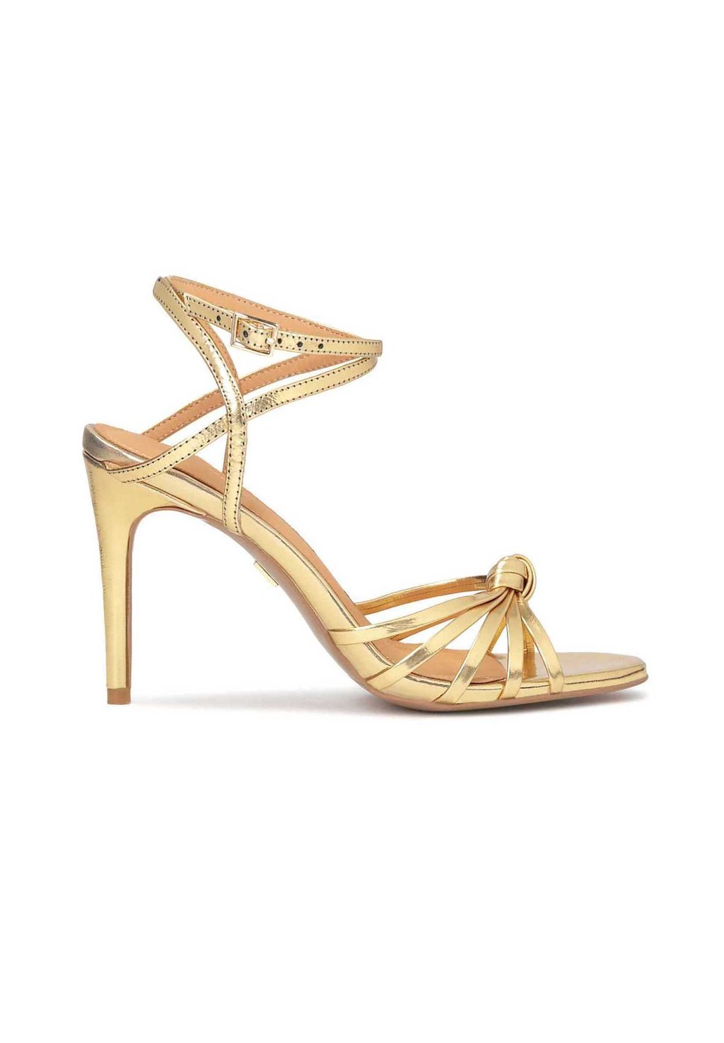 Босоножки на каблуке Diamante-Elegant Sandals With Straps Kazar, золото flat sandals roberto botella босоножки на каблуке