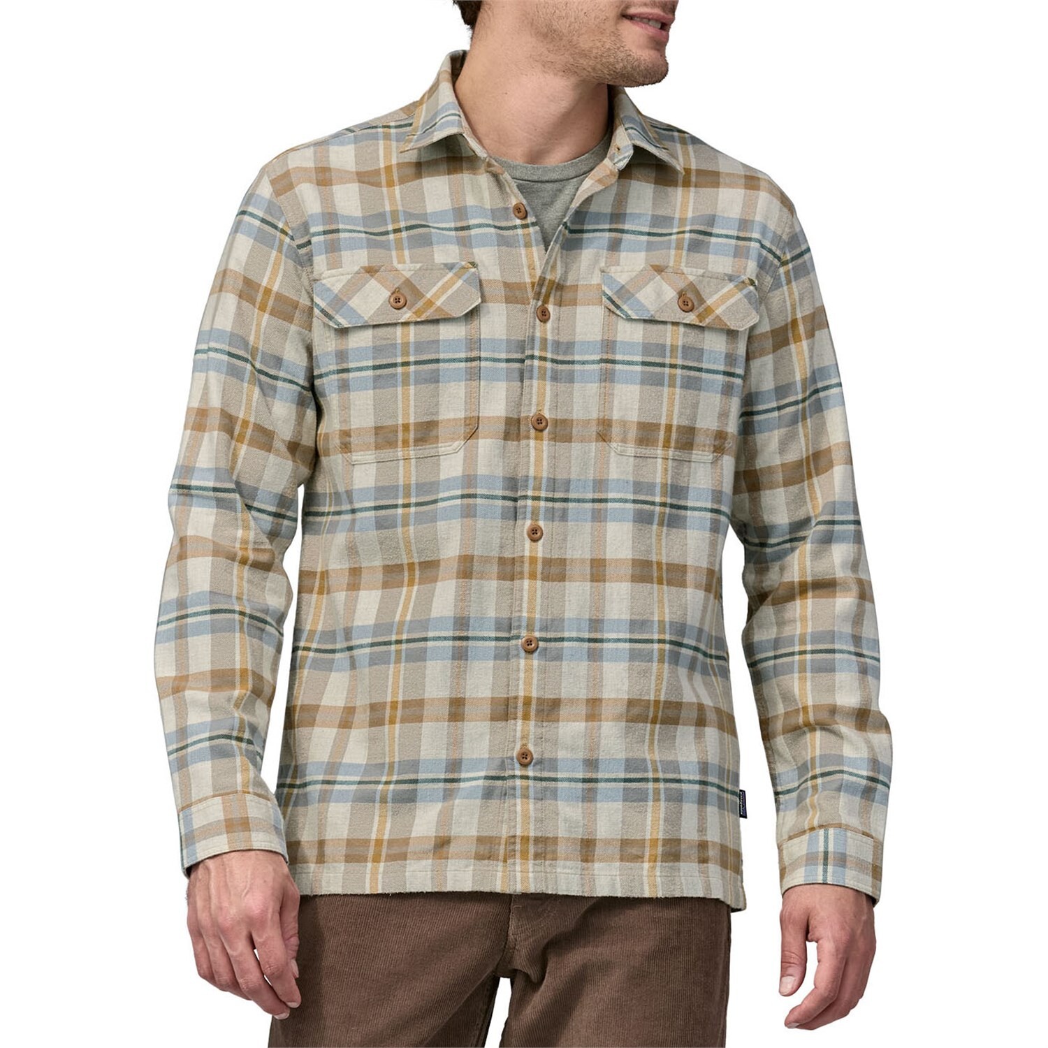 

Рубашка Patagonia Midweight, цвет Fields: Natural