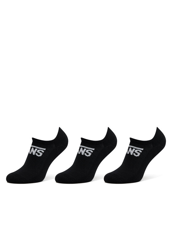 Комплект из 3 мужских носков-кроссовок Vans, черный
