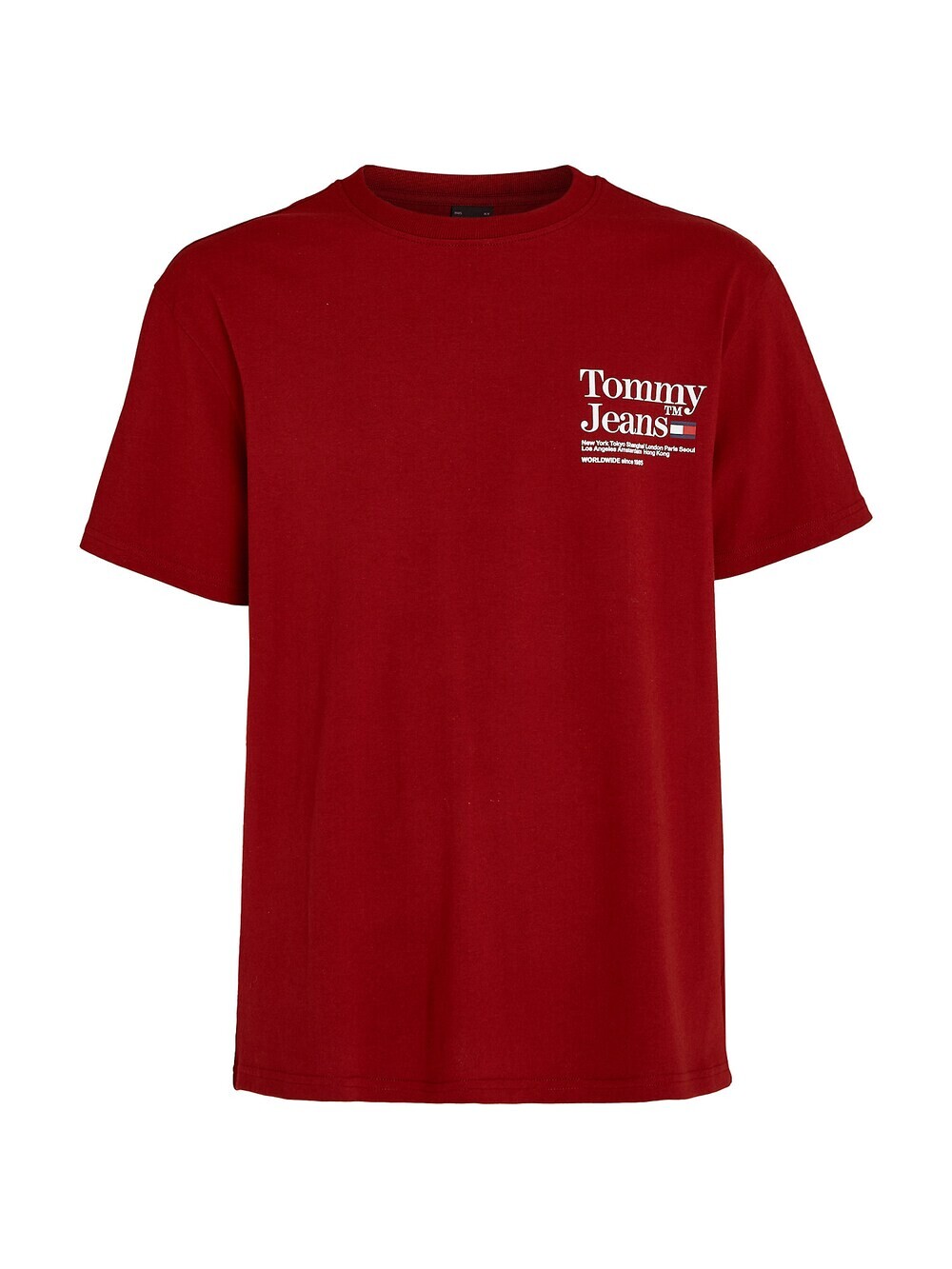 

Футболка Tommy Hilfiger, красное вино, Красный