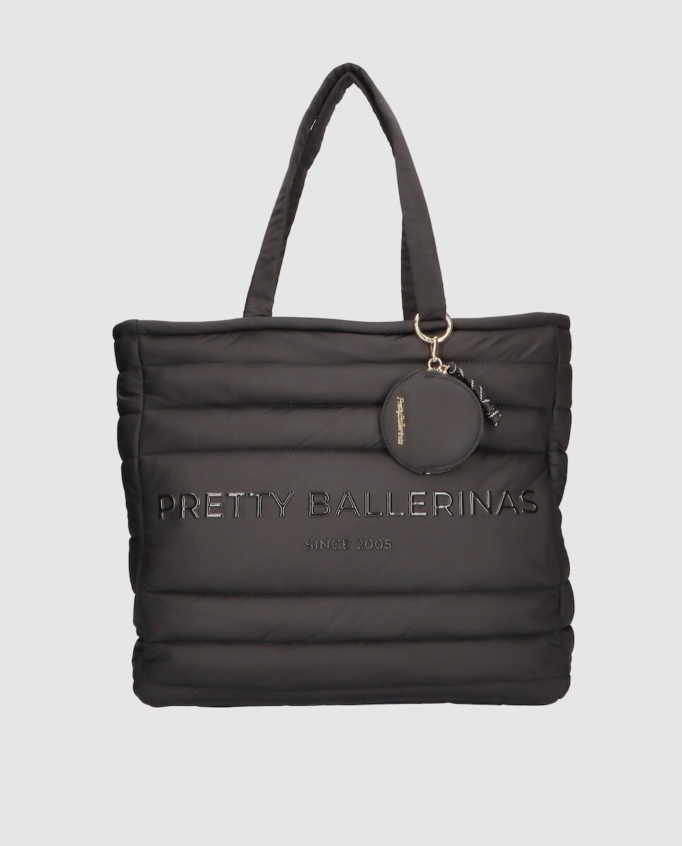 

Сумка на плечо из стеганого нейлона Pretty Ballerinas, черный