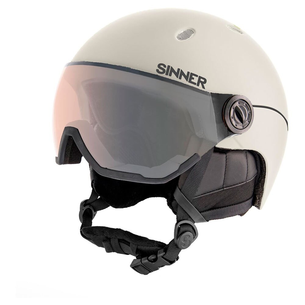 

Шлем Sinner Titan Visor Trans, белый
