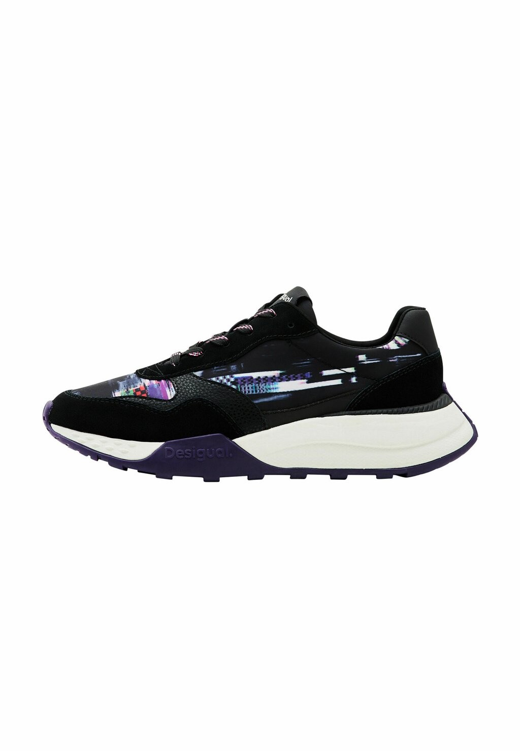 

Низкие кроссовки GLITCH RUNNING Desigual, черный