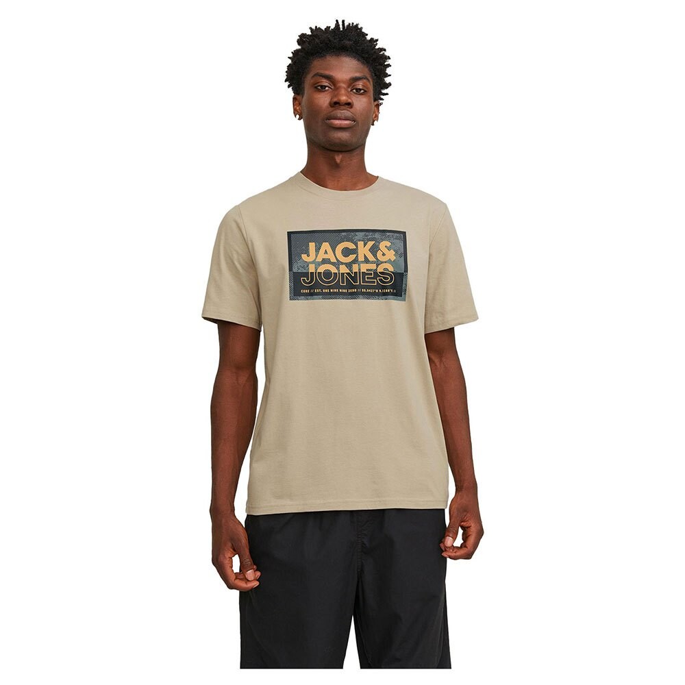 

Футболка с коротким рукавом Jack & Jones Logan, бежевый