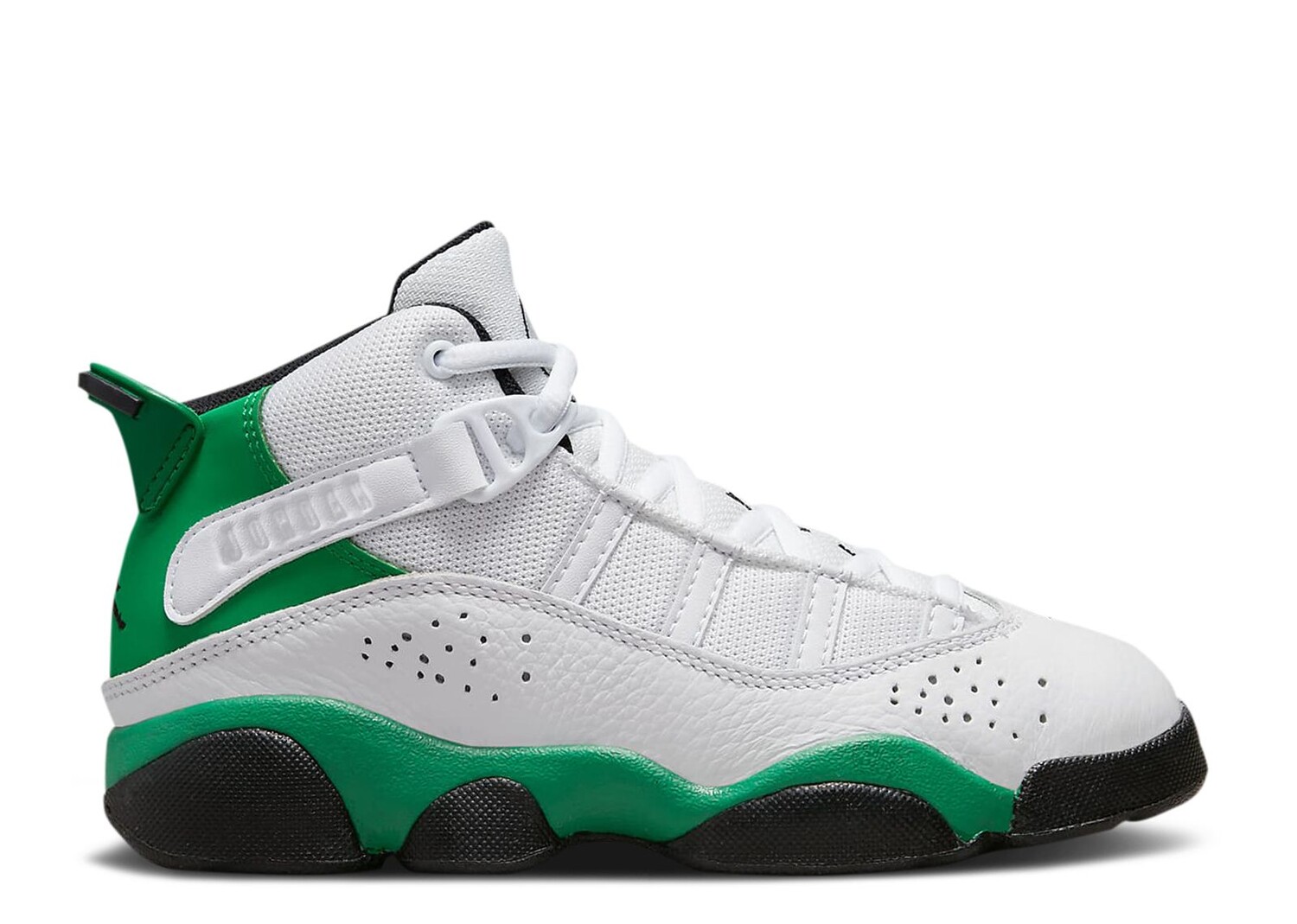 

Кроссовки Air Jordan Jordan 6 Rings Ps 'White Lucky Green', белый