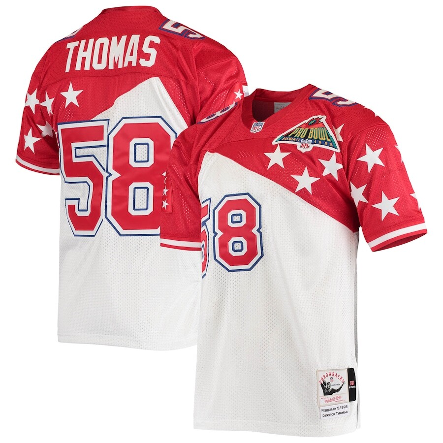 

Джерси Mitchell & Ness Kansas City Chiefs, белый
