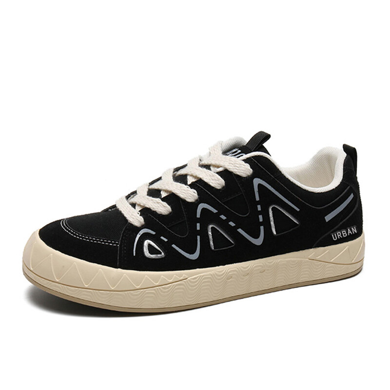 

Кроссовки URBAN AUTHENTIC Skateboarding Shoes Men Low-top, серый