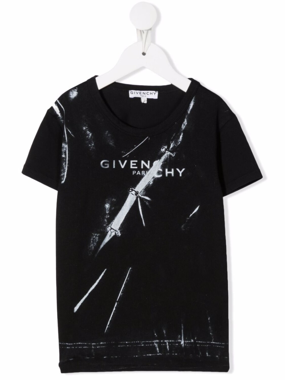 

Givenchy Kids футболка с логотипом, черный